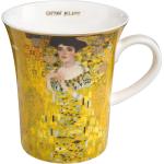 Goldene Jugendstil Adele Becher & Trinkbecher aus Porzellan 