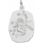 Silberne Jungfrau-Anhänger mit Sternzeichen-Motiv aus Silber für Damen 