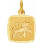 Goldene Adelia's Löwe-Anhänger mit Löwen-Motiv aus Gold für Damen 