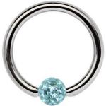 Blaue Dehnschnecken & Dehnspiralen aus Metall für Damen 