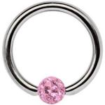 Rosa Dehnschnecken & Dehnspiralen aus Metall für Damen 