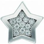 Silberne Sterne Runde Sternanhänger aus Silber für Damen 