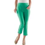 Smaragdgrüne Unifarbene ADELINA 7/8-Hosen & Knöchelhosen aus Polyamid für Damen Größe XL Petite 