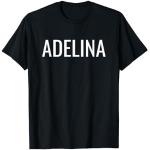Schwarze ADELINA T-Shirts für Herren Größe S 