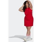 Reduzierte Rote adidas Adicolor Damenkleider Große Größen 