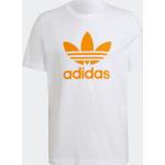 Reduzierte Orange adidas Adicolor T-Shirts für Herren Größe XS 
