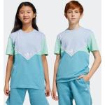 Reduzierte Blaue adidas Adicolor Kinder T-Shirts Größe 140 
