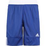 Reduzierte Blaue adidas Performance Kurze Hosen mit Basketball-Motiv für Herren Größe XS Weite 40 