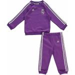 adidas 3S BBYJOGG Real Madrid CF - Unisex Baby Trainingsanzug , AP1833 , Dunkelviolett, Gr: 74