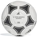 adidas 656927 Trainingsball Tango Rosario Fußball, Weiß / Schwarz, Größe 4