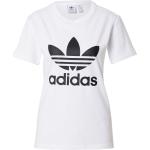 Weiße adidas Adicolor T-Shirts aus Jersey für Damen Größe XS 