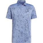 Marineblaue Kurzärmelige adidas Kurzarm-Poloshirts für Herren Größe XS 