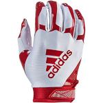 adidas ADIFAST 3.0 Football Receiver Glove, White/Red, 2X-Large