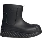 Schwarze adidas Superstar 2 Schuhe aus Gummi Größe 40,5 