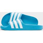 Hellblaue adidas Adilette Aqua Badesandalen & Wassersandalen mit Riemchen für Kinder Größe 35,5 