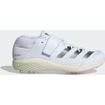 Weiße adidas Adizero Leichtathletikschuhe aus Textil leicht Größe 42,5 