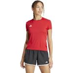 Rote adidas Essentials T-Shirts für Damen Größe L 