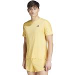 Gelbe adidas Adizero T-Shirts für Herren Größe XL 