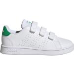 Adidas Advantage Court Lifestyle Hook-And-Loop Schuh Sneaker weiss 31