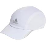 Weiße adidas Aeroready Caps für Kinder & Cappies für Kinder mit Klettverschluss aus Mesh 