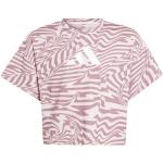 Pinke Casual adidas Aeroready Printed Shirts für Kinder & Druck-Shirts für Kinder aus Polyester Größe 164 
