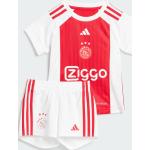 adidas Ajax Amsterdam Babykit Home 2023/2024 Weiss Rot