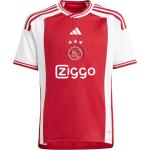 adidas Ajax Amsterdam Trikot Home 2023/2024 Kids Weiss Rot - HZ7727 164