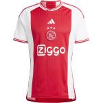 adidas Ajax Amsterdam Trikot Home 2023/2024 Weiss Rot - HZ7725 2XL