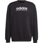 Black Friday Angebote - Schwarze adidas Herrensweatshirts aus Baumwolle Größe S 