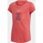 Adidas Athletics Club Grafik T-Shirt Kids core pink (FM4479)