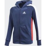 Adidas Athletics Club Hooded Jacket Kids tech indigo/white (FM4810)