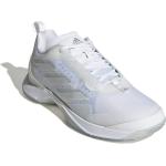 Weiße adidas Performance Tennisschuhe durchsichtig mit Schnürsenkel in Normalweite aus Mesh leicht für Damen Größe 42 