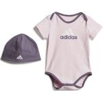 Reduzierte Pinke adidas Performance Strampler aus Baumwolle für Babys Größe 104 