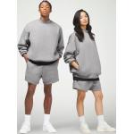 Reduzierte Graue adidas Herrensweatshirts mit Basketball-Motiv Größe XS 