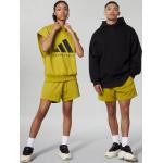 Reduzierte Olivgrüne adidas Herrenshorts mit Basketball-Motiv Größe S 