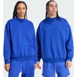 Blaue adidas Herrensweatshirts mit Basketball-Motiv Größe XL 