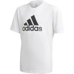 adidas Big Logo T-Shirt Jungen - Weiß, Schwarz