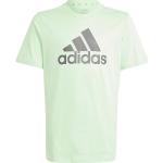 Grüne adidas Kinder T-Shirts aus Baumwolle für Jungen Größe 140 
