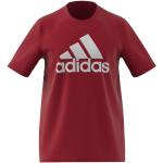 Rote Langärmelige adidas T-Shirts aus Baumwolle für Herren Größe S 
