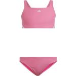 Pinke adidas Bustier Bikinis für Kinder Größe 152 