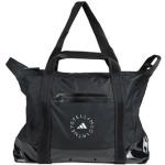 Schwarze Unifarbene adidas by Stella McCartney Damenreisetaschen mit Reißverschluss aus Kunstleder 