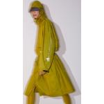 Olivgrüne adidas by Stella McCartney Damenparkas mit Reißverschluss mit Kapuze 