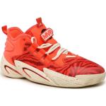 Rote adidas Solar Basketballschuhe für Herren Größe 48 