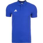 Blaue adidas Condivo Herrenpoloshirts & Herrenpolohemden aus Baumwollmischung Größe S 