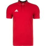 Rote adidas Condivo Herrenpoloshirts & Herrenpolohemden aus Baumwollmischung Größe S 