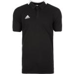 Schwarze adidas Condivo Herrenpoloshirts & Herrenpolohemden aus Baumwollmischung Größe S 