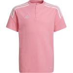 Pinke Sportliche adidas Condivo Herrenpoloshirts & Herrenpolohemden Größe S 