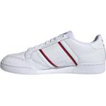 Weiße adidas Continental 80 Low Sneaker für Damen Größe 39 