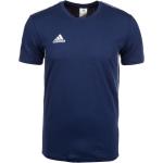 Dunkelblaue Kurzärmelige adidas Core Rundhals-Ausschnitt T-Shirts für Herren Größe S 