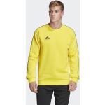 Gelbe adidas Core Herrensweatshirts 